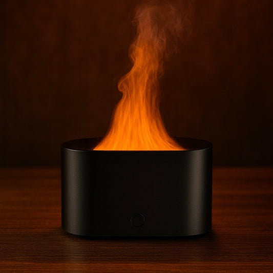 Aroma Flame Diffuser – Cozy LED Fire Effect | Daily Trend Finds
